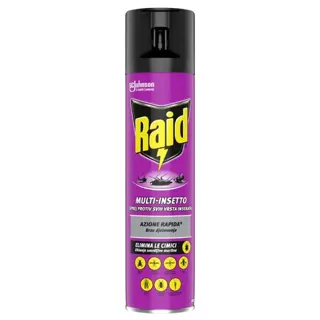 INSEKTICID RAID SPREJ ZA SVE VRSTE INSEKATA 300ML