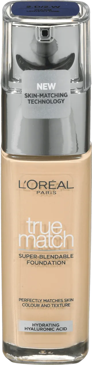 L'OREAL true match tečni puder 2.D/2.W