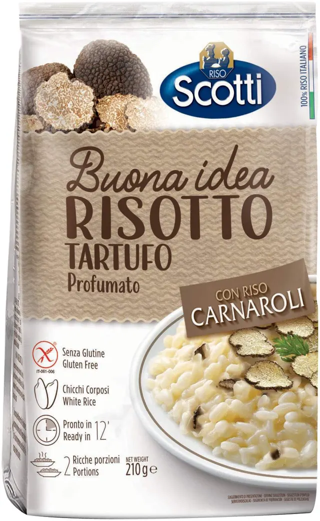 RISSOTO SA TARTUFIMA 210 GR RISO SCOTTI RISO SCOTTI