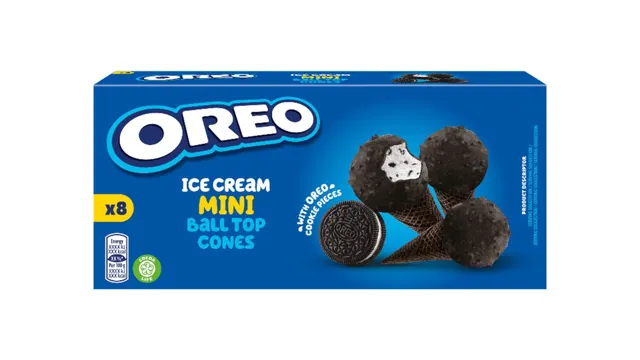 SLADOLED OREO MINI CONES 8X25ml FRONERI ADRIATIC