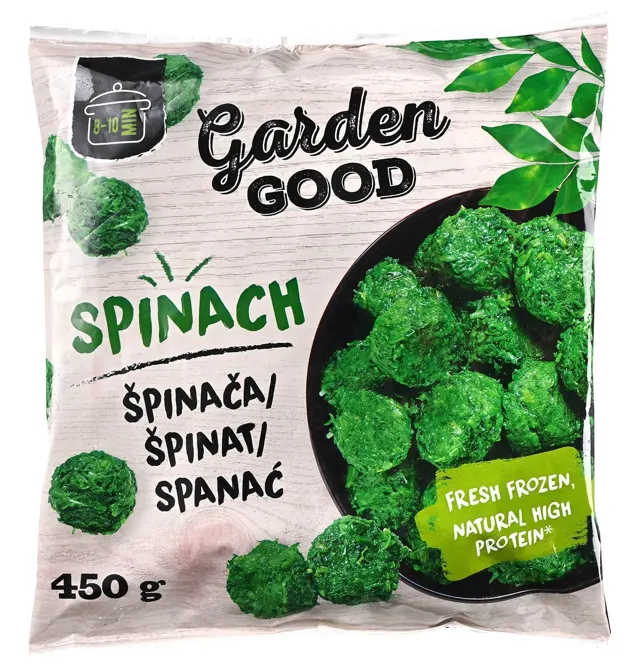 SPANAĆ U BRIKETIMA 450G GARDEN GOOD GARDEN GOOD