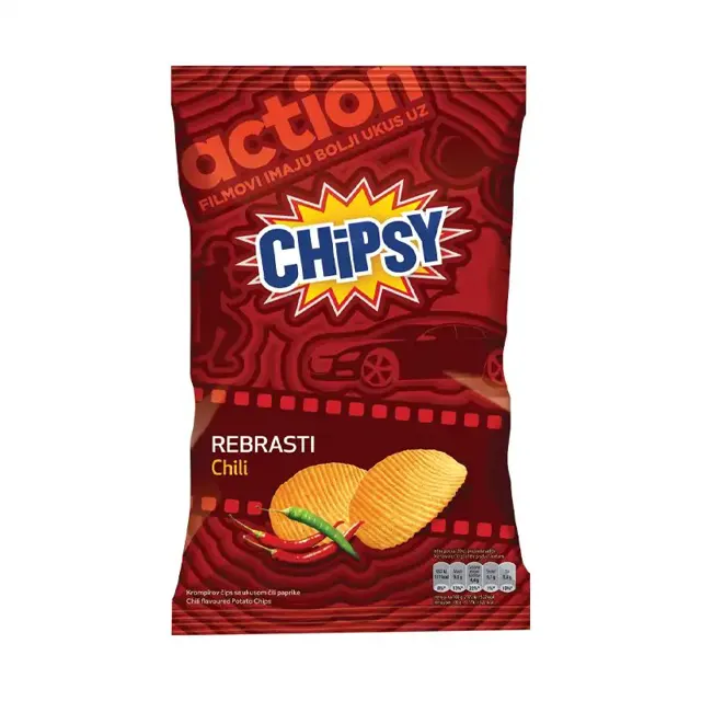 CHIPS CHILI REBRASTI 230g SHARING BAG MARBO