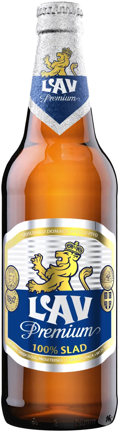 Pivo Lav Premium RB 0,5l Lav