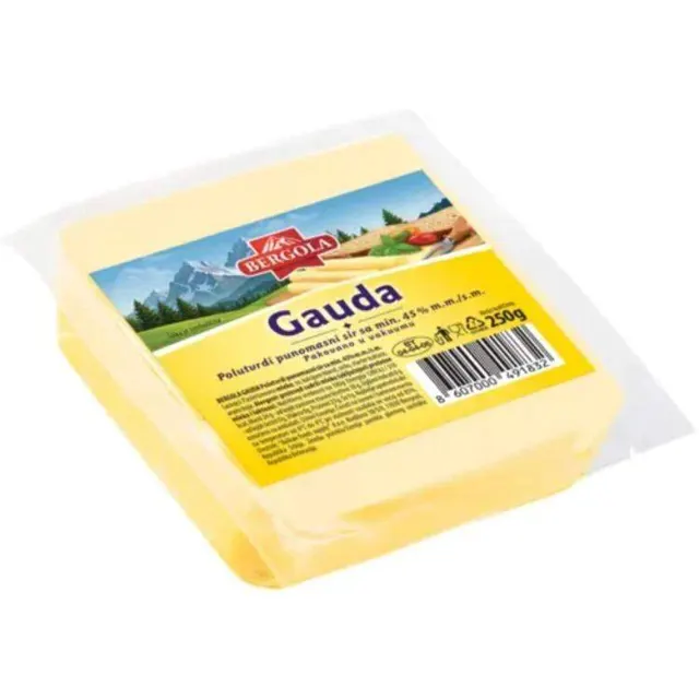 SIR GAUDA POLUTVRDI PUNOMASNI 250G BERGOLA BERGOLA