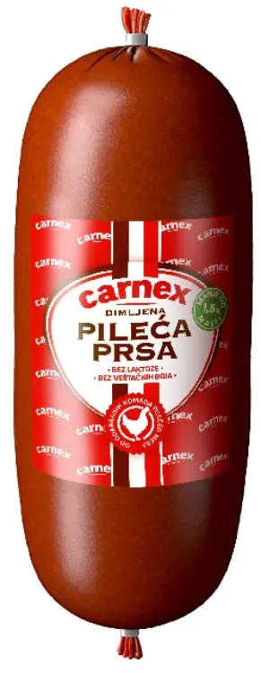 Dimljena pileca prsa sa dodatom vodom Carnex