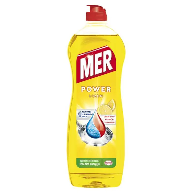 Deterdz.za pranje sudova Mer lemon 750ml Mer