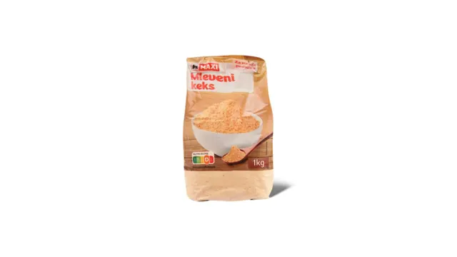 Keks Mleveni Maxi 1 Kg Maxi