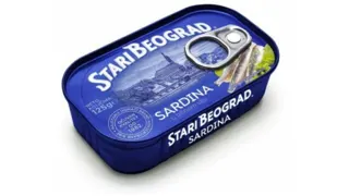 Sardina u bilj. ulju 125g #54 Stari Beograd