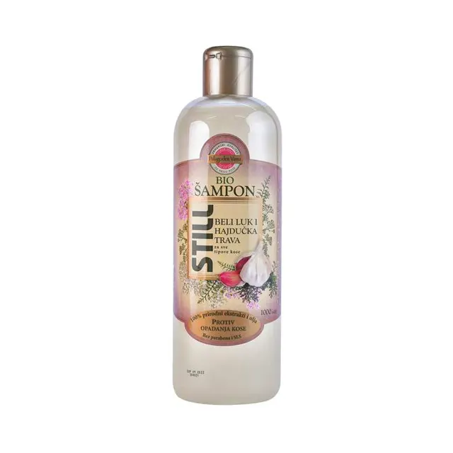 sampon bio beli luk i hajd.trava 950ml still sell STILL