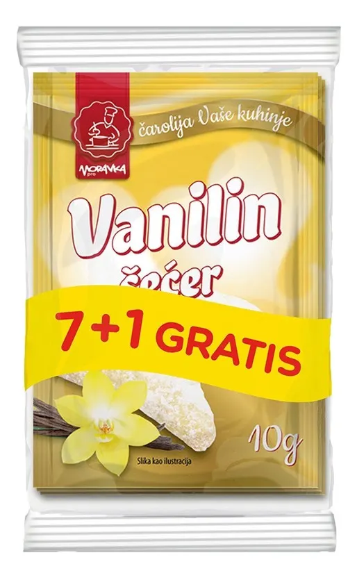 VANILIN SECER 10gr 7+1 GRATIS MORAVKA MORAVKA