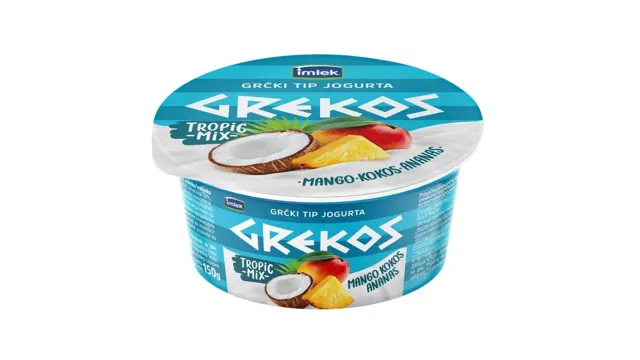 Grekos jogurt tropic mix 150g grekos