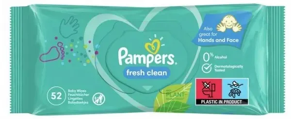 Vlazne maramice 52/1 PAMPERS FRESH CLEAN 12 PAMPERS