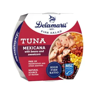 Tuna salata Mexicana pasulj/kukuruz 170g