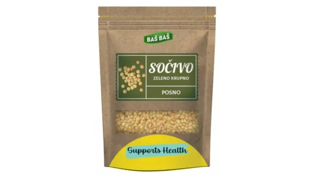 SOČIVO ZELENO KRUPNO BAŠ BAŠ 500G BAS BAS