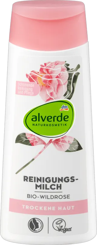 alverde mleko/čišć. lica div. ruža 200ml