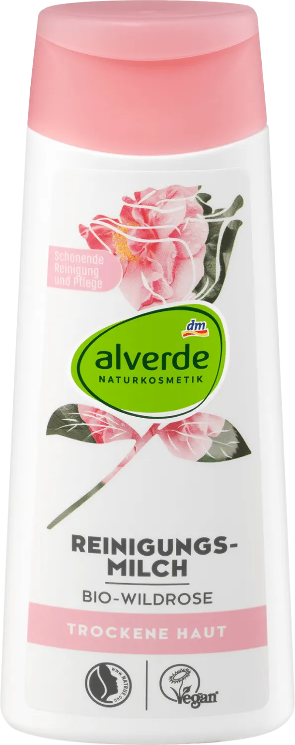 alverde mleko/čišć. lica div. ruža 200ml alverde NATURKOSMETIK