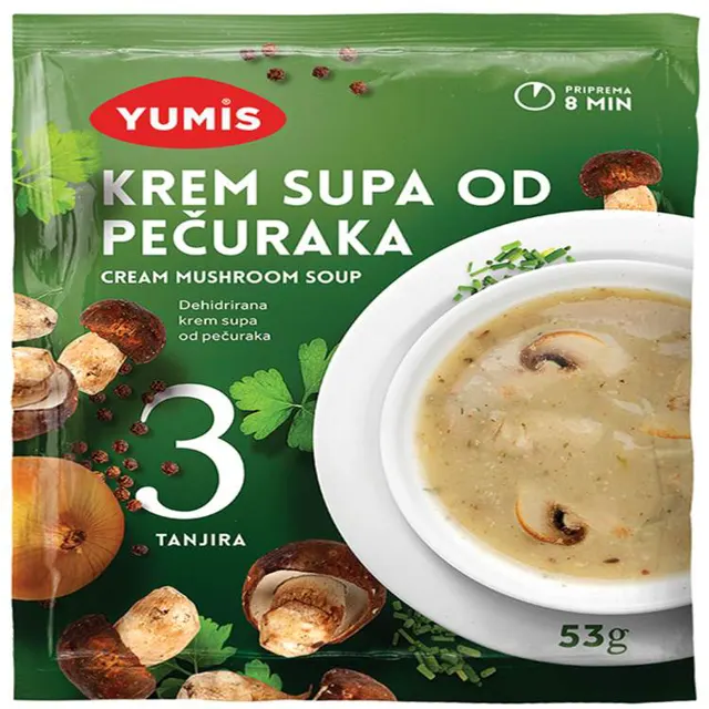 Supa krem od pecuraka Yumis 53g Yumis
