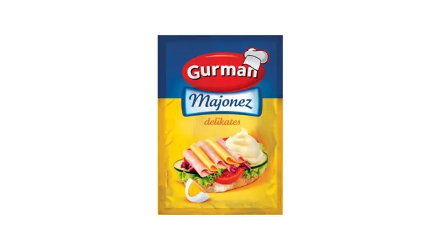 Majonez delikates kesa Gurman 0180 Min commerce 14 180 ml GURMAN