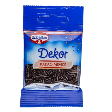 Dekorativne kakao mrvice Dr.Oetker 10g Dr Oetker