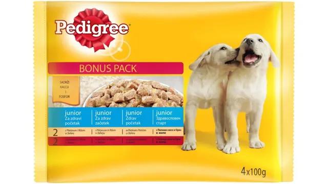 Kesice piletina i cureti Pedigree Junior 100 g Pedigree