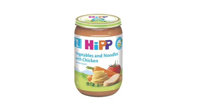 Kasica Hipp povrce,testo,piletina 220g Hipp