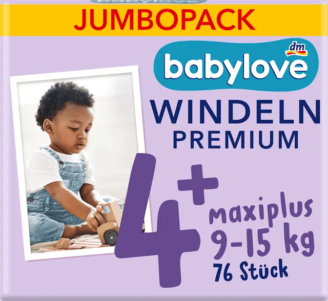 babylove pelene vel.4+ 9-15kg 76kom babylove