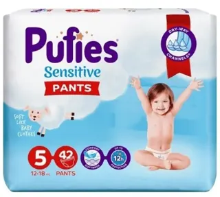 PELENE PUFFIES SENSITIVE PANTS JR 5 (12-18KG)42/1