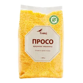 PROSO OLJUŠTENO U ZRNU 1KG SLAVUJ