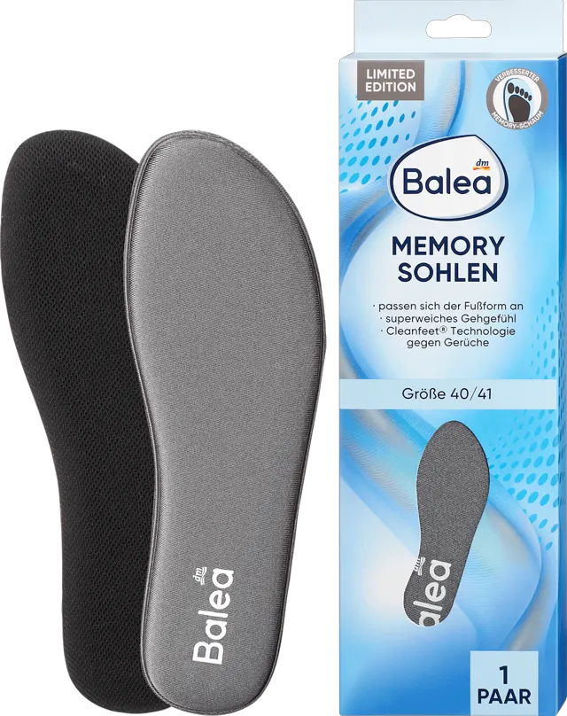 Balea mem. ulošci/ cip. sivi 40/41 1par Balea