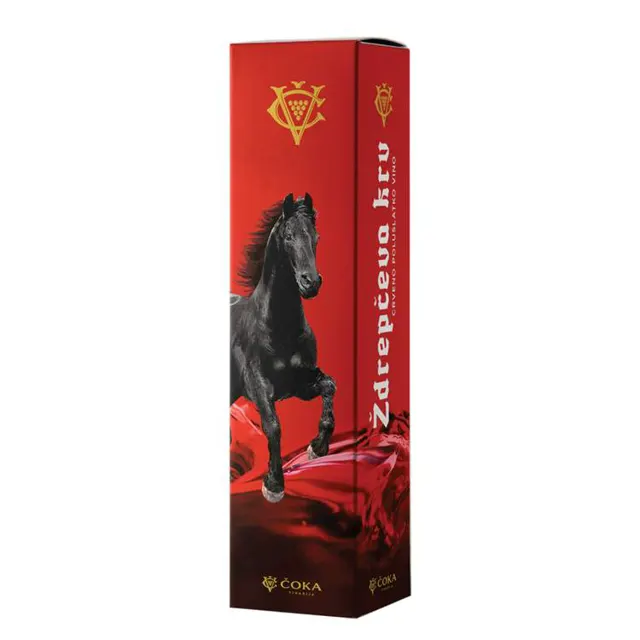 Vino crno Zdrep.krv/kut.Vinop.Coka 0,75l Vinoprodukt Coka