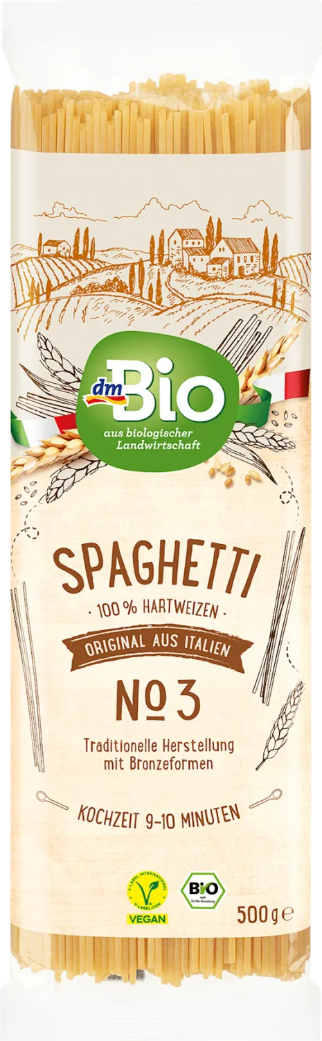 dmBio špagete 500g dmBio