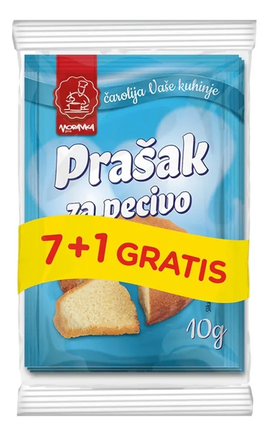 PRASAK ZA PECIVO 10g 7+1 GRATIS MORAVKA MORAVKA