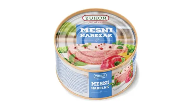 Mesni narezak Yuhor limenka 150g Yuhor