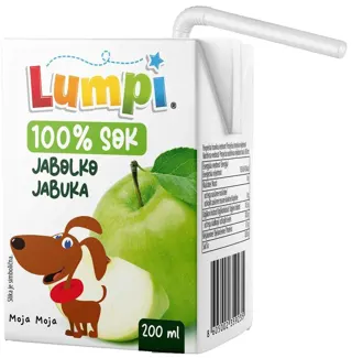 SOK JABUKA 100% 200 ML LUMPI