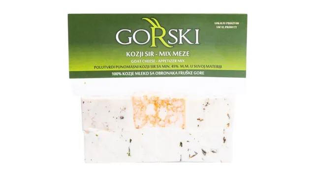 SIR KOZJI MIX MEZE 200G GORSKI GORSKI