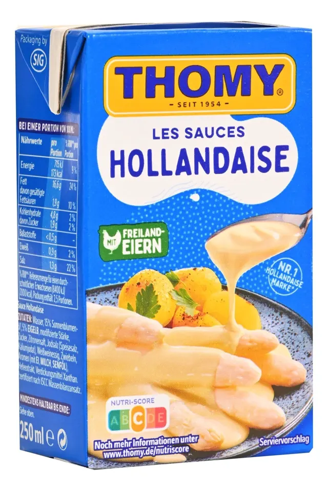 PAVLAKA ZA KUVANJE HOLLANDAISE 250ML THOMY THOMY