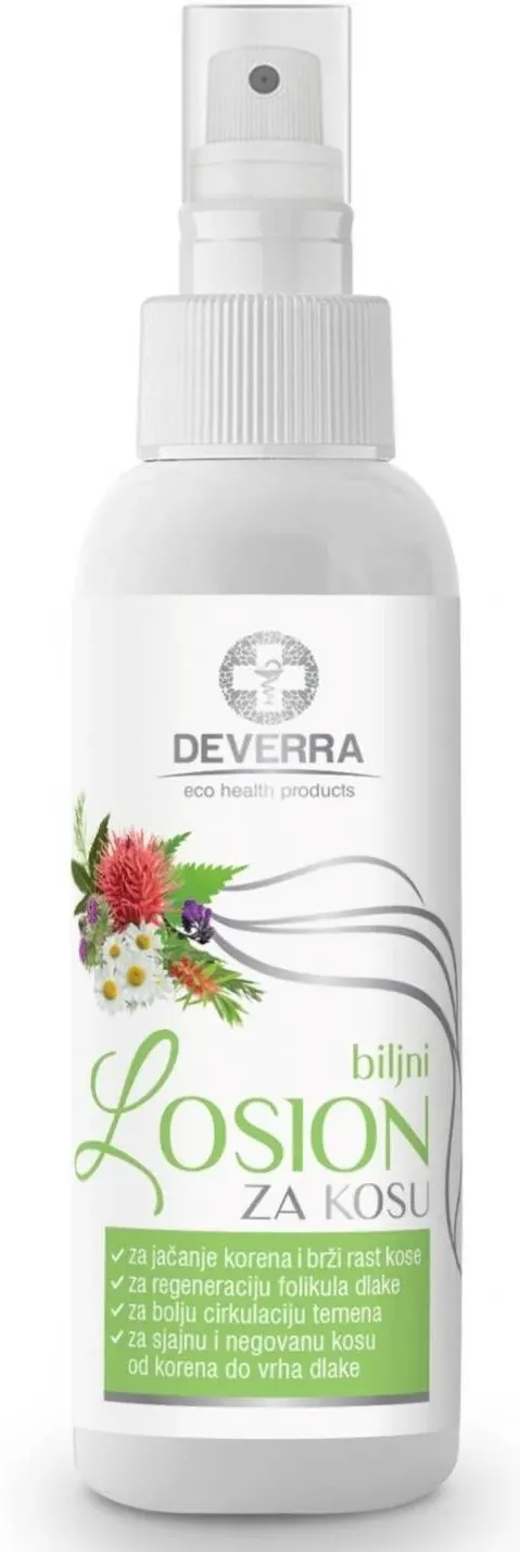 LOSION ZA JAČANJE KOSE BILJNI DEVERRA 100ML DEVERRA