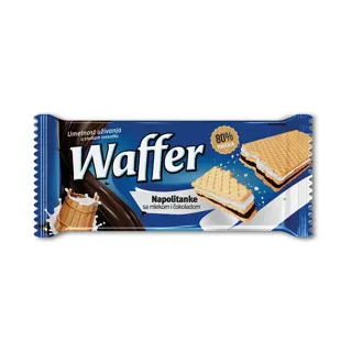 NAPOLITANKA WAFFER MLEKO COKOLADA 170gr