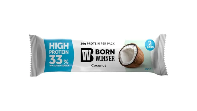 BAR PROTEIN KOKOS BORN WINNER 2X30G BORN WIN