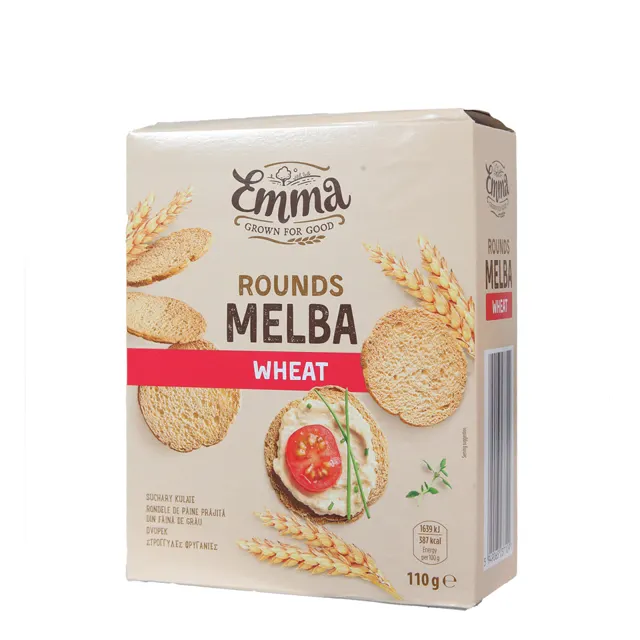 Psenicni okrugli Mleba dvopek EMMA 110g Emma