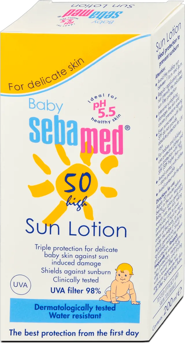 LOSION ZA SUNČANJE ZA BEBE SPF50 200ML SEBAMED SEBAMED