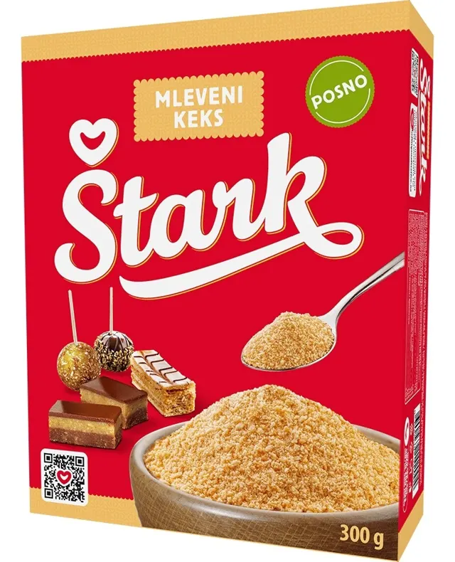 Stark mleveni keks 300g ŠTARK