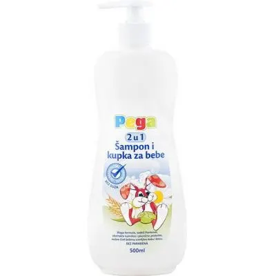 PEGA 2u1 SAMPON I KUPKA 500 ml PEGA