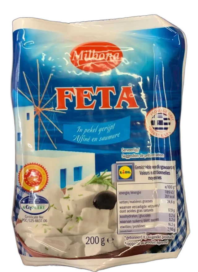Grčki feta sir MK22 200g Milbona