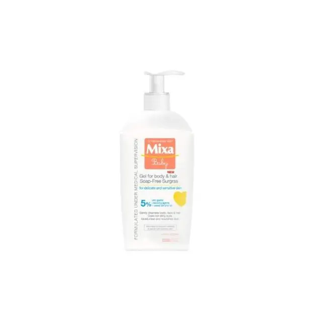 Gel/kup.i kosu 2u1 Baby Mixa 400ml Mixa