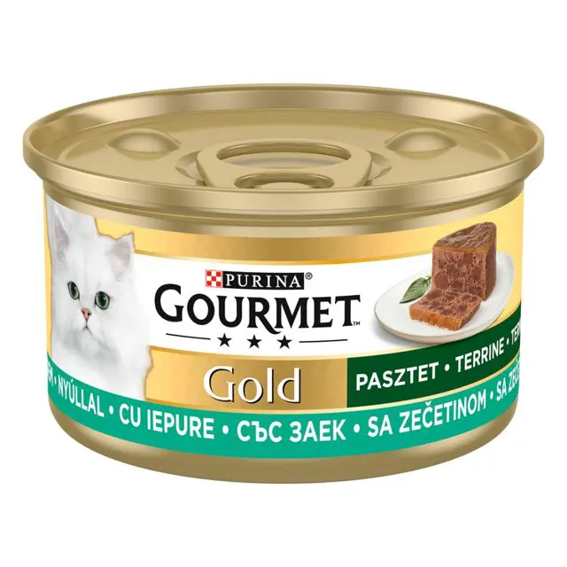 Hrana-macke zec.jetra Gourmet Gold 85g Gourmet