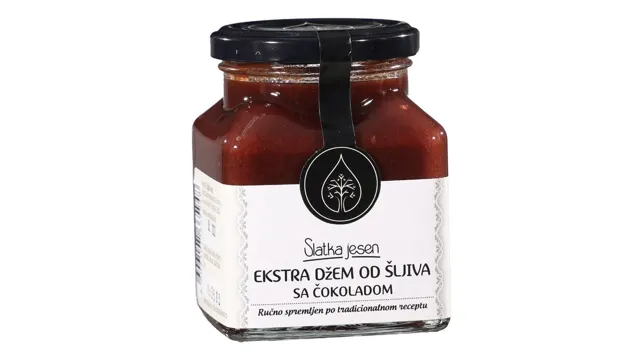 NNV-DZEM EKSTRA OD SLJIVA SA CRNOM COKOLADOM 370G SLATNA JESEN Slatka Jesen