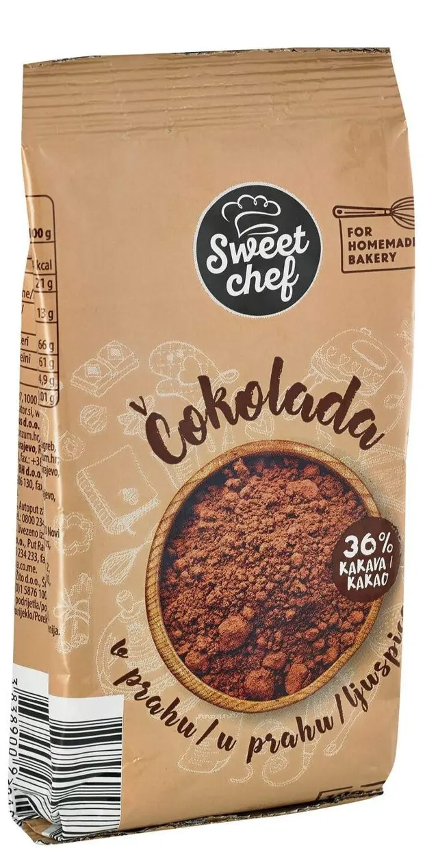 ČOKOLADA U PRAHU 100G SWEET CHEF SWEET CHEF