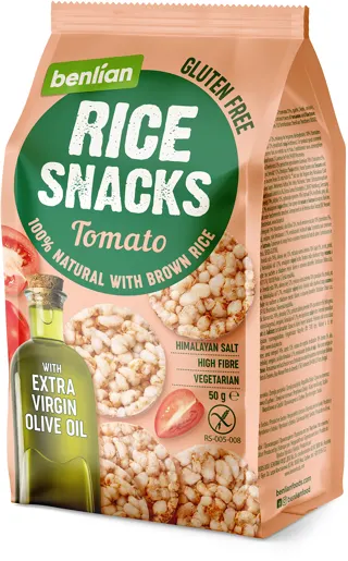 Rice Snacks tomato 50g