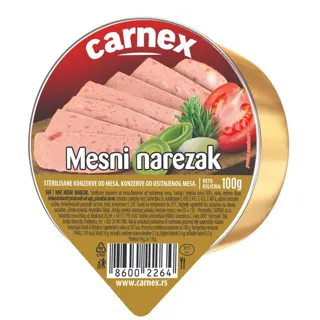 Mesni narezak Carnex folija 100g